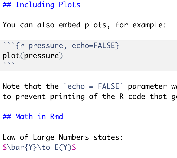Rmd math code example